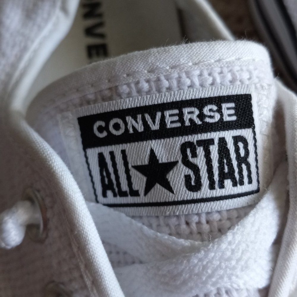 White Converse Shoes